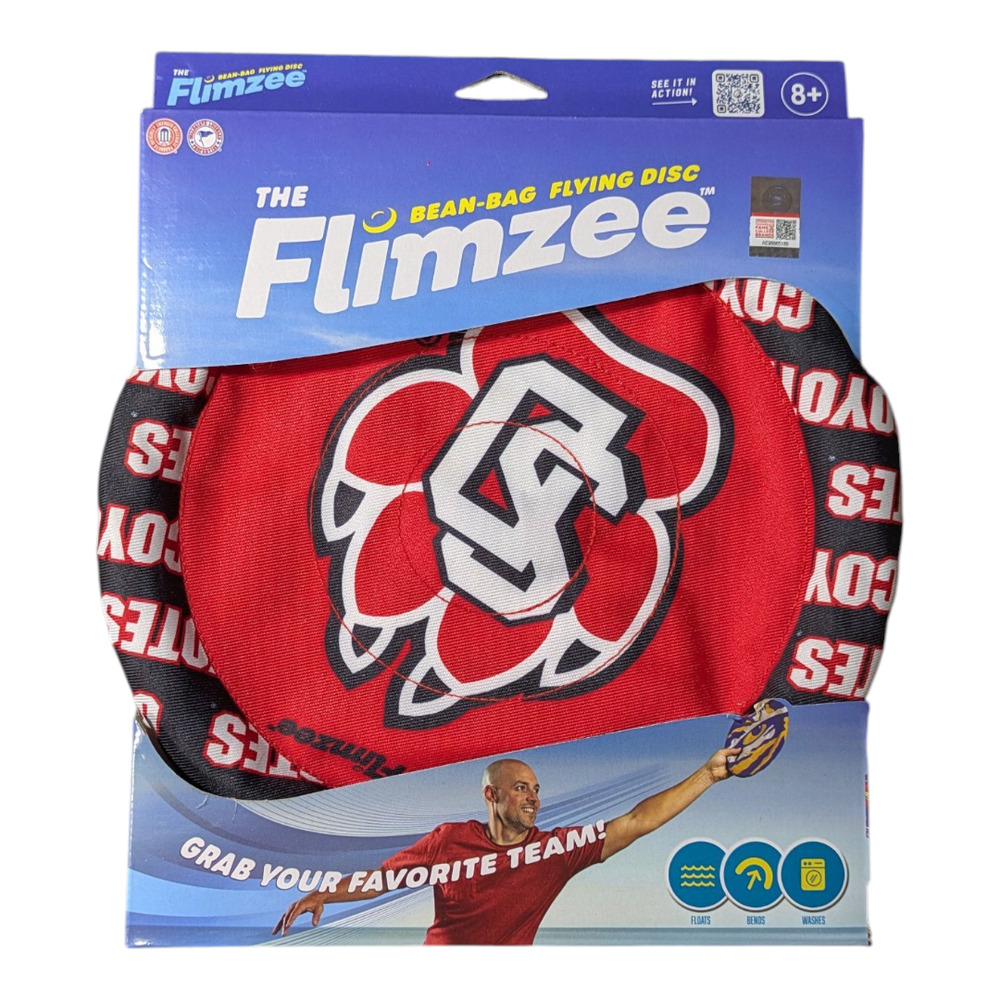 College Collectible Flimzee-Flys & Floats - Bean-bag Flying Disc-SD Coyotes NWT